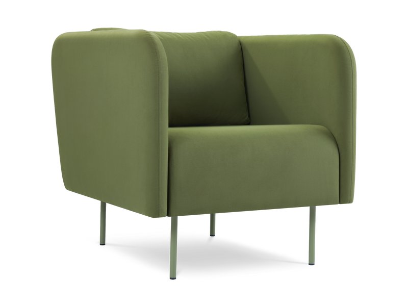 Кресло Орxет Велюр Оливковый