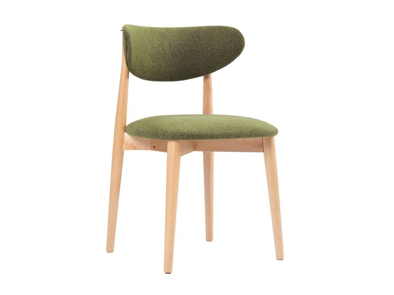 Стул Торвалль Рогожка Оливковый/Натуральный